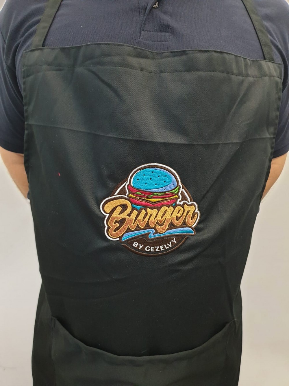 Sort ospatar/bucatar pentru industria alimentara fata / cu logo